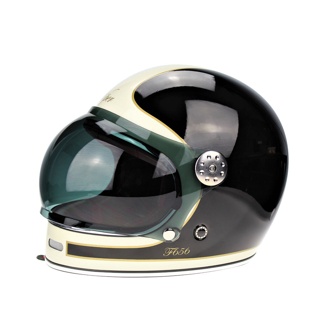 Viper F656 Bubble Visor ECE 22.06 - Smoked Magnet