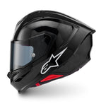 Alpinestars Supertech S-R7 Solid Helmet Black Glossy 4