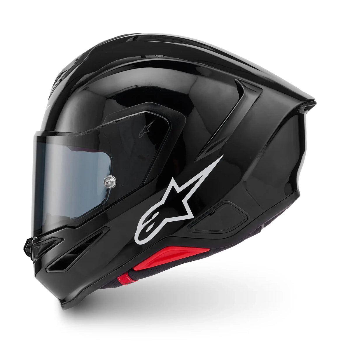 Alpinestars Supertech S-R7 Solid Helmet Black Glossy 4