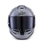 Alpinestars Supertech S-R7 Solid Helmet Grey Glossy 3