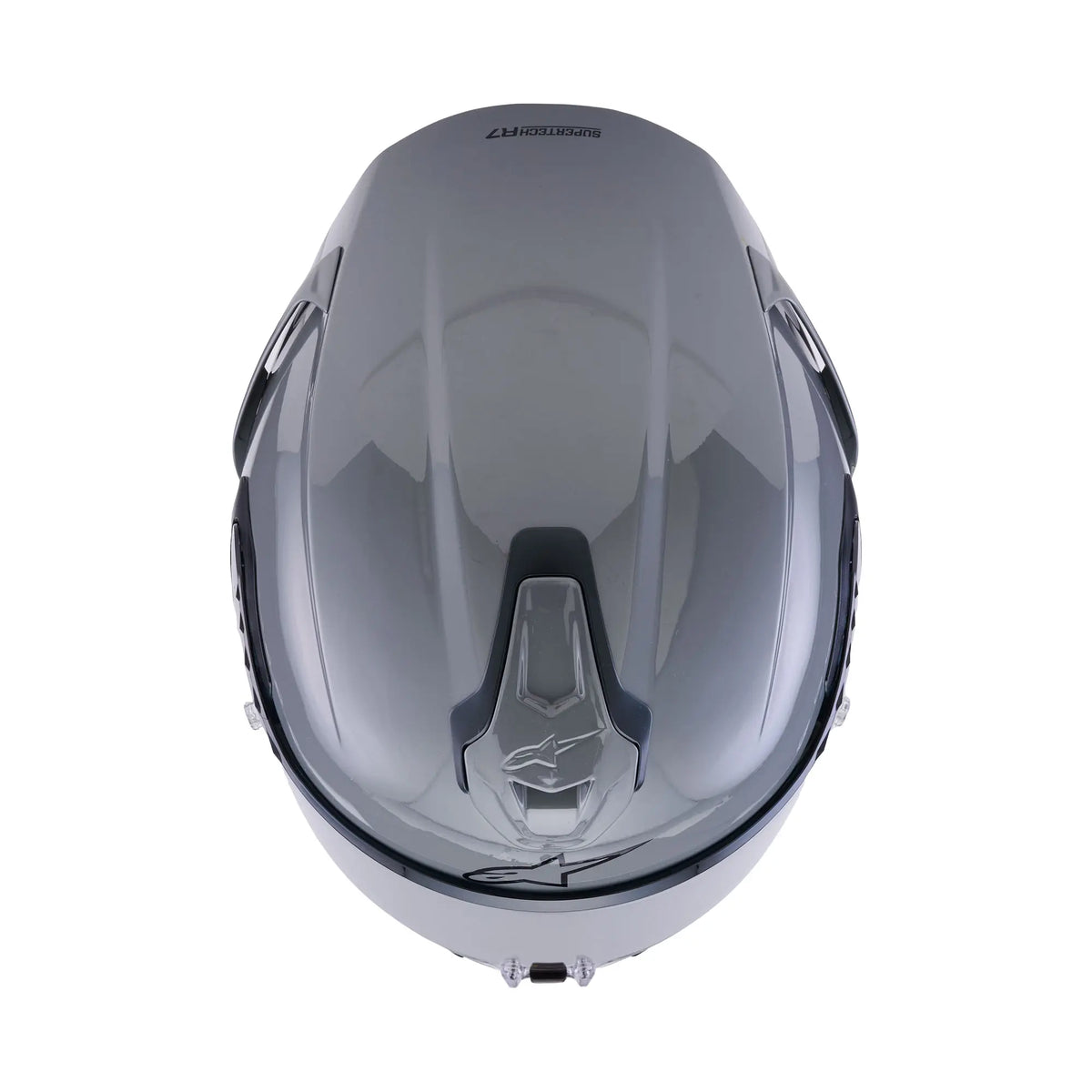 Alpinestars Supertech S-R7 Solid Helmet Grey Glossy 7