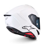 Alpinestars Supertech S-R7 Solid Helmet White Glossy 3