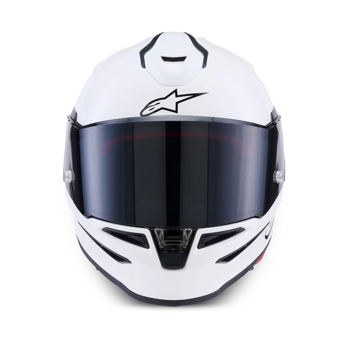 Alpinestars Supertech S-R7 Solid Helmet White Glossy 2