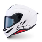 Alpinestars Supertech S-R7 Solid Helmet White Glossy 4