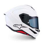 Alpinestars Supertech S-R7 Solid Helmet White Glossy 5