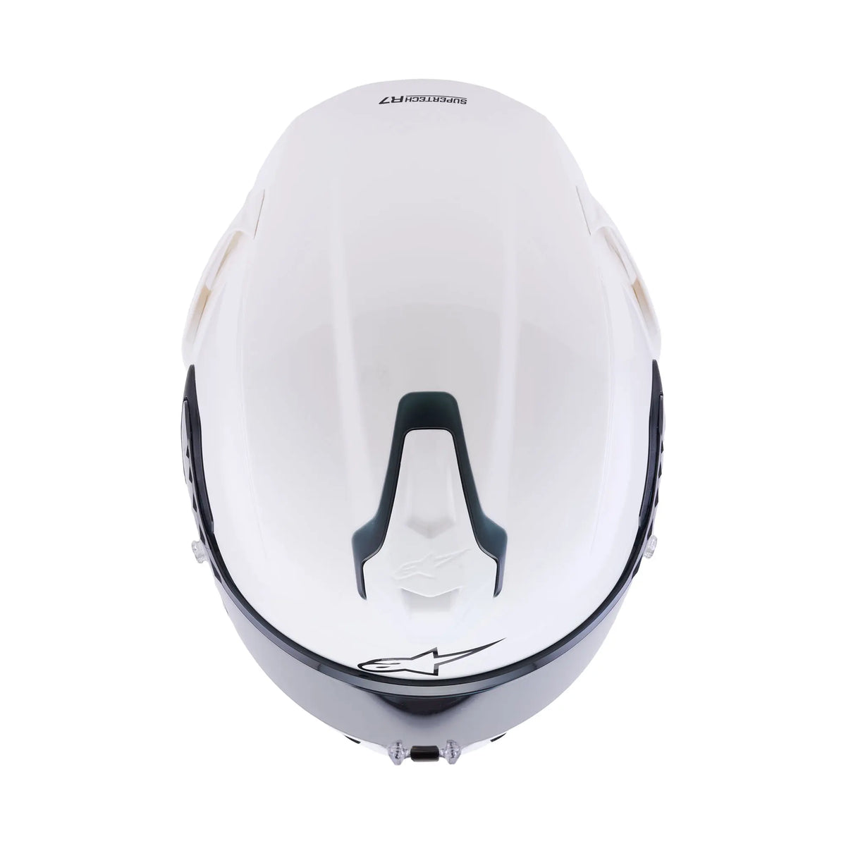 Alpinestars Supertech S-R7 Solid Helmet White Glossy 7