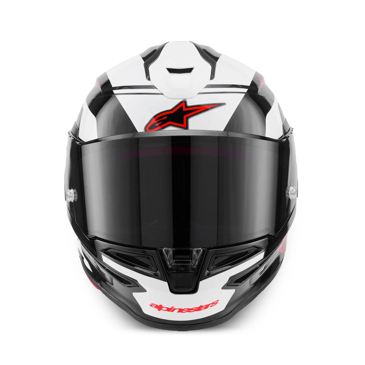 Alpinestars Supertech S-R7 A-Core Helmet Black White Red Glossy 3