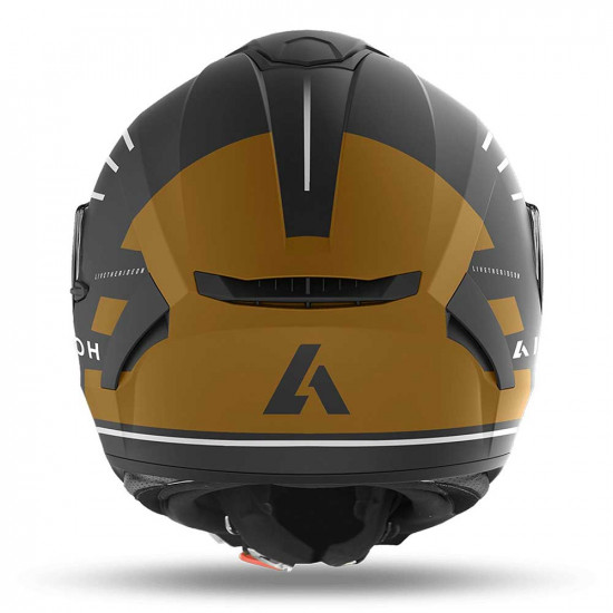 Airoh Spark Thrill Gold Matt Full Face Helmets - SKU ARH164S