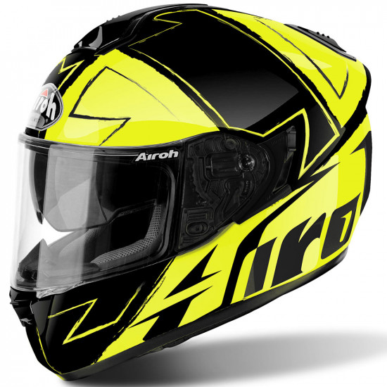 Airoh ST701 - Way Yellow Gloss Full Face Helmets - SKU ARH008L