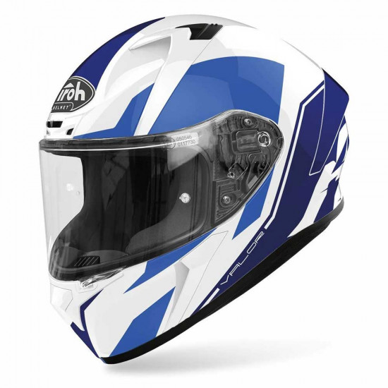 Airoh Valor Wings Blue Gloss Full Face Helmets - SKU ARH154XS