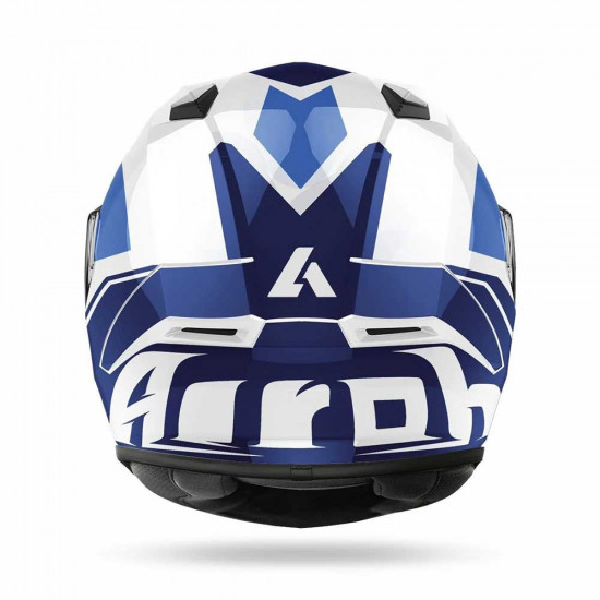 Airoh Valor Wings Blue Gloss Full Face Helmets - SKU ARH154XS
