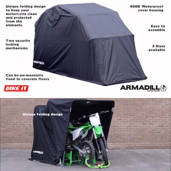 Armadillo Cover Guard Medium Motorcycle Raincovers - SKU RCOGRG04