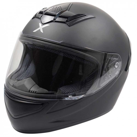 Axor Rage Matt Black Full Face Helmets - SKU AXR001L