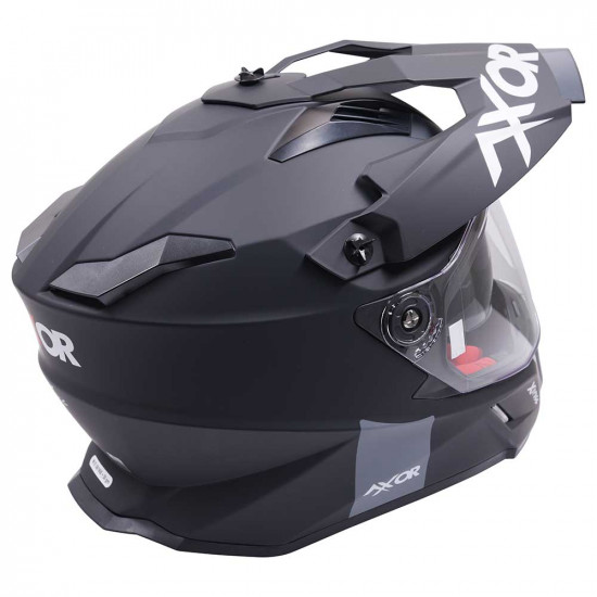 Axor X-Cross Matt Black Full Face Helmets - SKU AXR007L