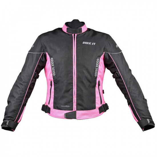 Bike It Insignia Ladies Waterproof Jacket Pink