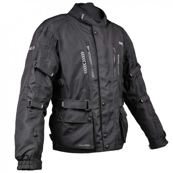 Bike It Triple Black Waterproof Jacket
