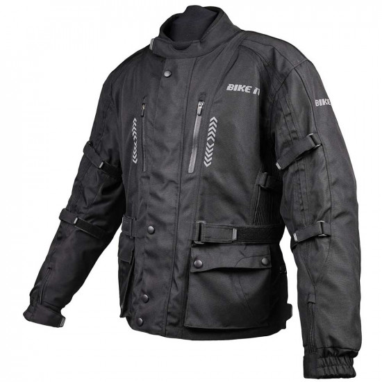 Bike It Triple Black Waterproof Jacket £109.95 Mens Motorcycle Jackets - SKU JKT20XS from RaceLeathers Motorcycle Clothing
