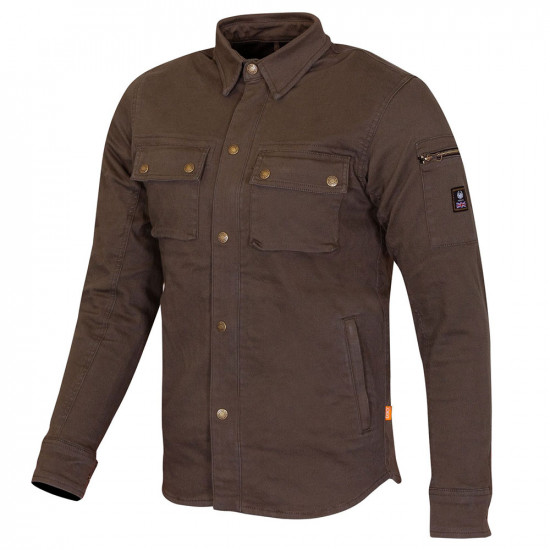 Brody D3O Riding Shirt S/Layer Brown