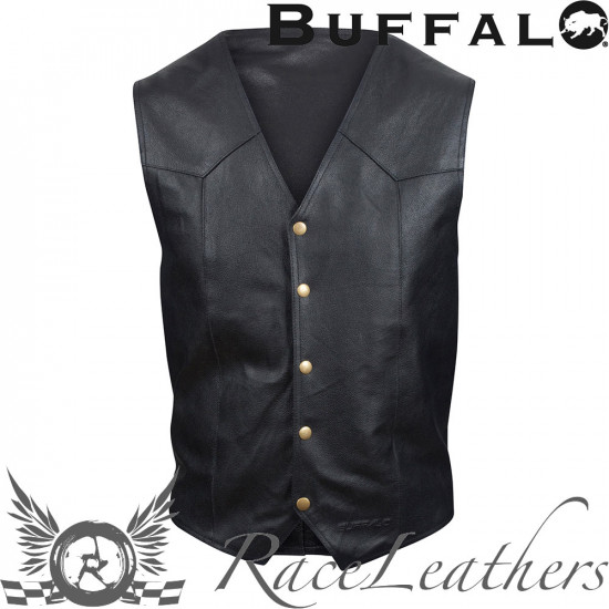 Buffalo Classic Waistcoat Mens Motorcycle Jackets - SKU BJCLASS1440