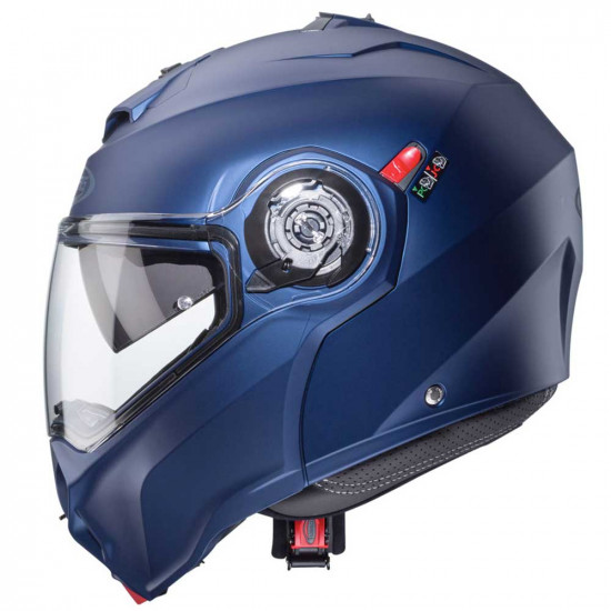 Caberg Duke Evo Matt Blue £219.99 Flip Front Motorcycle Helmets - SKU 0825789 from RaceLeathers Motorcycle Clothing