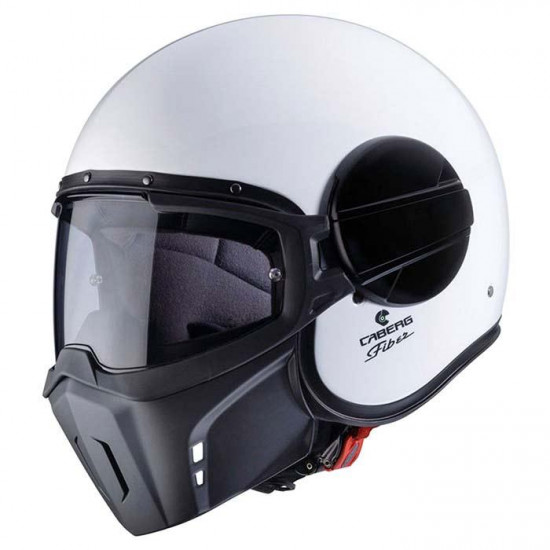 Caberg Ghost White Open Face Helmets - SKU 0737747