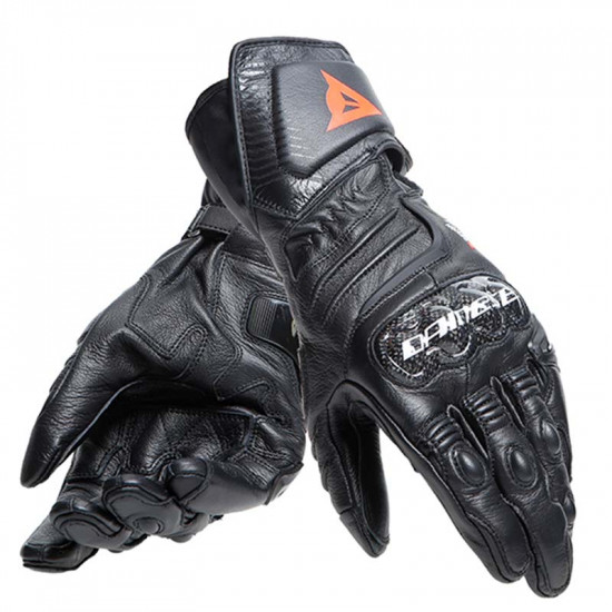 Dainese Carbon 4 Long Leather Gloves Black