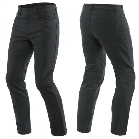 Dainese Casual Slim Tex Pants 001 Black £237.45 Mens Motorcycle Trousers - SKU 914/175515500128 from RaceLeathers Motorcycle Clothing