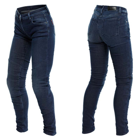 Dainese Denim Brush Skin Lady Pant 008 Blue £189.95 Motorcycle Jeans - SKU 914/275516300824 from RaceLeathers Motorcycle Clothing