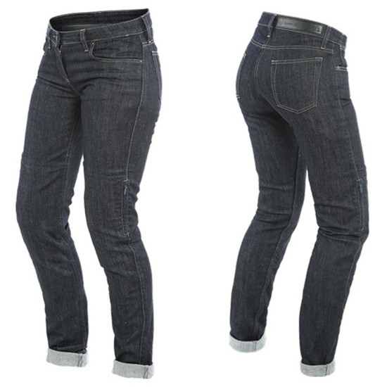 Dainese Denim Slim Lady Tex Pants 008 Blue
