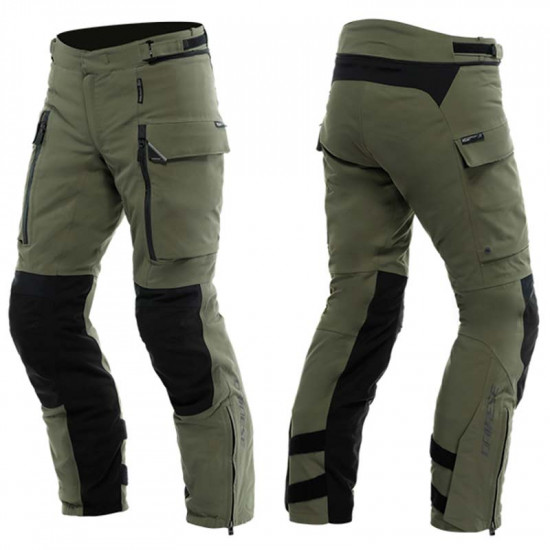 Dainese Hekla Abshel Pro 20K Pant 63H Army Green Black Mens Motorcycle Trousers - SKU 914/167459463H44
