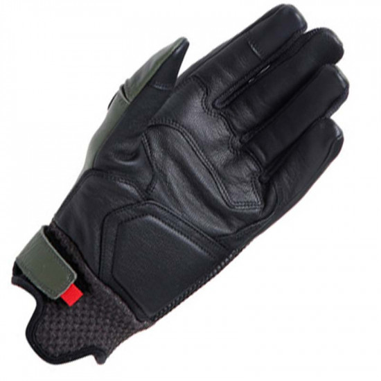 Dainese Karakum Ergo-Tek 70H Army Green Black Mens Motorcycle Gloves - SKU 915/181596870H01