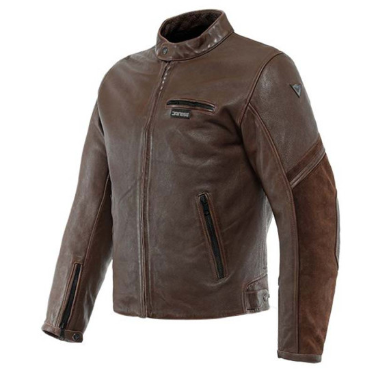 Dainese Merak Leather Jacket Tobacco