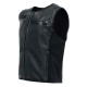 Dainese Smart Waistcoat Leather Airbag Cut Off Black