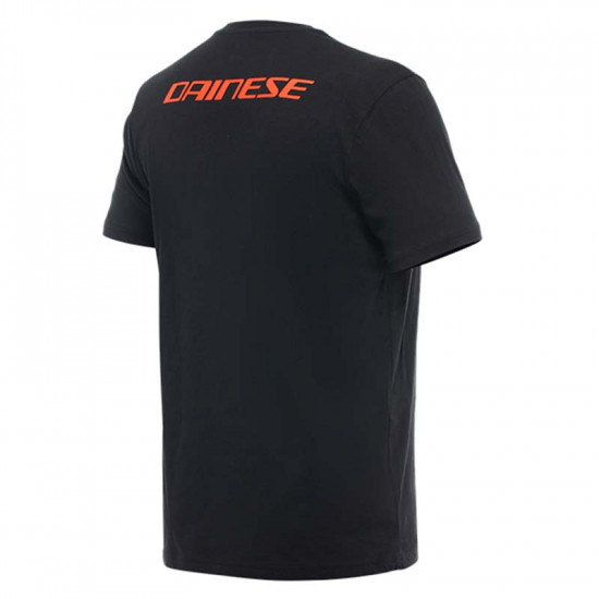 Dainese T-Shirt Logo 628 Black Fluo Red £32.19 Casual Wear - SKU 920/189688362801 from RaceLeathers Motorcycle Clothing