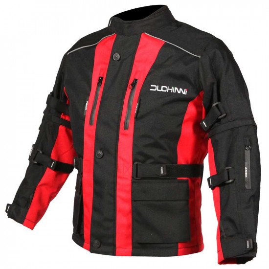 Duchinni Kids Jago Jacket Black Red £119.99 Childs Motorcycle Jackets - SKU DJKJAGO85XS from RaceLeathers Motorcycle Clothing