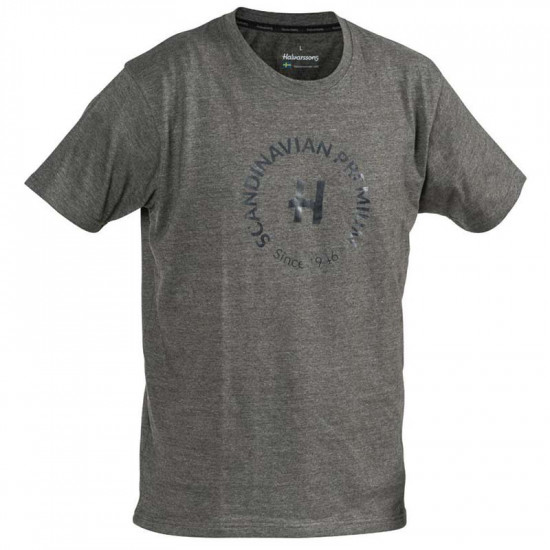 Halvarssons H Logo T Shirt Graphite Casual Wear - SKU 710-23130397-1
