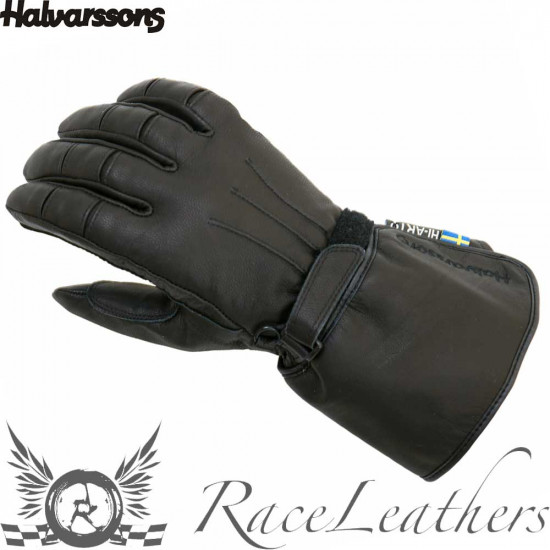Halvarssons Logan Gloves Black Mens Motorcycle Gloves - SKU 710-65283000-05