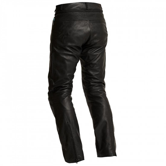 Halvarssons Rinn Leather Pants Black Mens Motorcycle Trousers - SKU 710-22040100-48