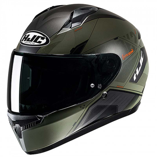 HJC C10 Inka Orange Full Face Helmets - SKU C10IOXS