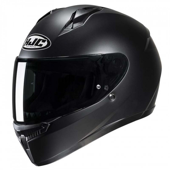 HJC C10 Matt Black £89.99 Full Face Helmets - SKU C10MBXXS from RaceLeathers Motorcycle Clothing