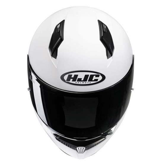 HJC C10 White Full Face Helmets - SKU C10WXXXS