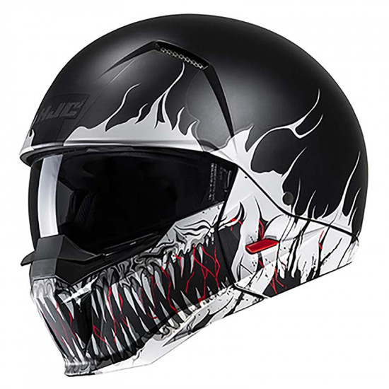 HJC I20 Scraw Black £199.99 Open Face Helmets - SKU I20SBXS from RaceLeathers Motorcycle Clothing