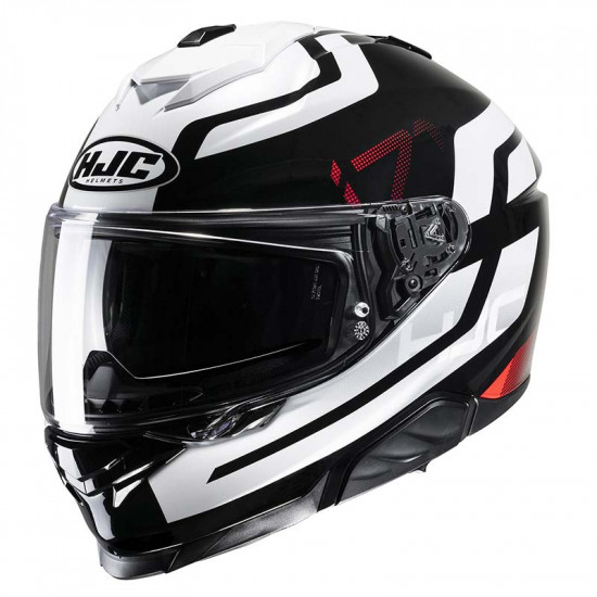 HJC I71 Enta Red £229.99 Full Face Helmets - SKU I71ERXS from RaceLeathers Motorcycle Clothing