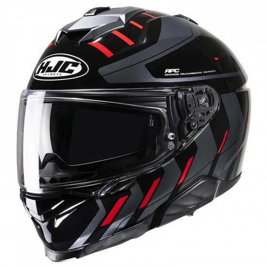 HJC I71 Simo Red £229.99 Full Face Helmets - SKU I71SRXS from RaceLeathers Motorcycle Clothing