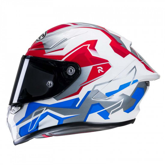 HJC RPHA 1 Nomaro White Red Blue £699.99 Full Face Helmets - SKU RP1NWXS from RaceLeathers Motorcycle Clothing