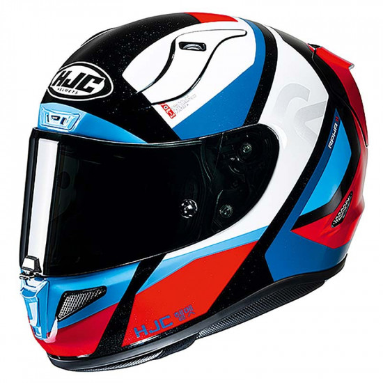 HJC RPHA 11 Seeze Blue Red White £399.99 Full Face Helmets - SKU R16SEBRWXS from RaceLeathers Motorcycle Clothing