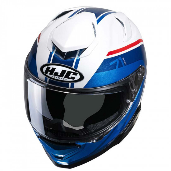 HJC RPHA 71 Mapos White Red Blue £449.99 Full Face Helmets - SKU R71MAWXS from RaceLeathers Motorcycle Clothing