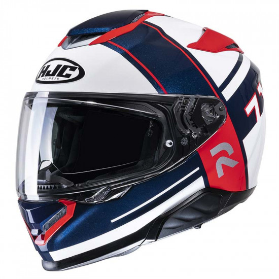 HJC RPHA 71 Zecha White Red Blue £449.99 Full Face Helmets - SKU R71ZWXS from RaceLeathers Motorcycle Clothing