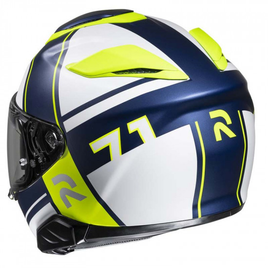 HJC RPHA 71 Zecha Yellow Full Face Helmets - SKU R71ZYXS