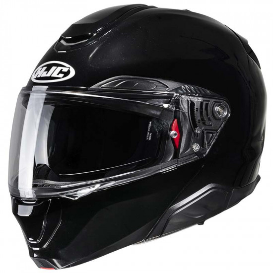 HJC RPHA 91 Black £449.99 Flip Front Motorcycle Helmets - SKU R91BXS from RaceLeathers Motorcycle Clothing